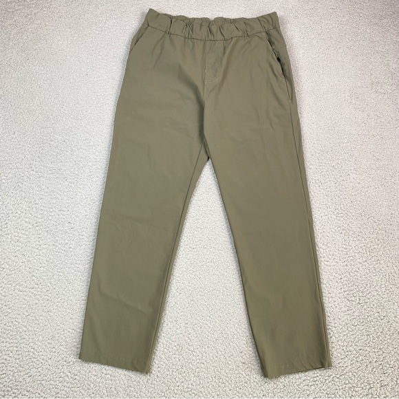 Vuori Pants - Vuori Women's Size M (Estimated) Green Stretch Miles Ankle Pants Medium *